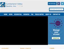 Tablet Screenshot of cumberlandvalley.coop